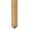 Ekena Millwork Funston Arts & Crafts Rough Sawn Bracket, Western Red Cedar, 6"W x 18"D x 30"H BKT06X18X30FST03RWR - alternate 4